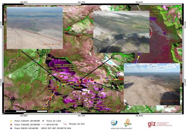 A radiação refletida pela nuvem é energia que não consegue completar o trajeto até a superfície da terra, gerando um local de obscurecimento conhecido como sombra.