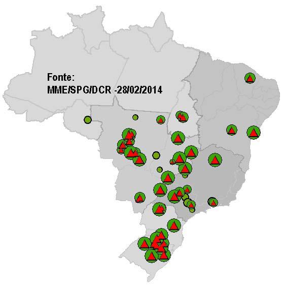 Em fevereiro havia 57 unidades aptas a operar comercialmente, com