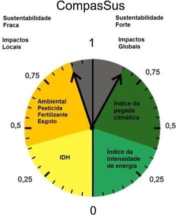 21 Figura 1. CompasSus e suas combinações de avaliação da sustentabilidade. (Traduzido de Rodrigues-filho et al.