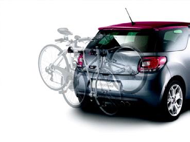 PORTA-BICICLETAS NO GANCHO DE REBOQUE O porta-bicicletas no gancho de reboque, concebido pela Citroën, proporciona segurança, qualidade e funcionalidade.
