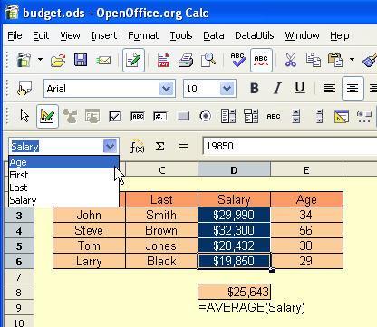 BrOffice Calc e Planilhas de Cálculos Por: