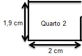 2,2 m,8 m 3,96 m² área do quarto. O quarto 2 apresenta,9 cm de largura e 2,0 cm de comprimento.