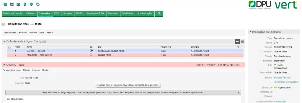 Aberto DE MÁQUINA DE STATUS PARA Em atendimento Pendente usuário Pendente fornecedor Em atendimento Execução programada Resolvido Fechado automaticamente Cancelado Pendente usuário Pendente