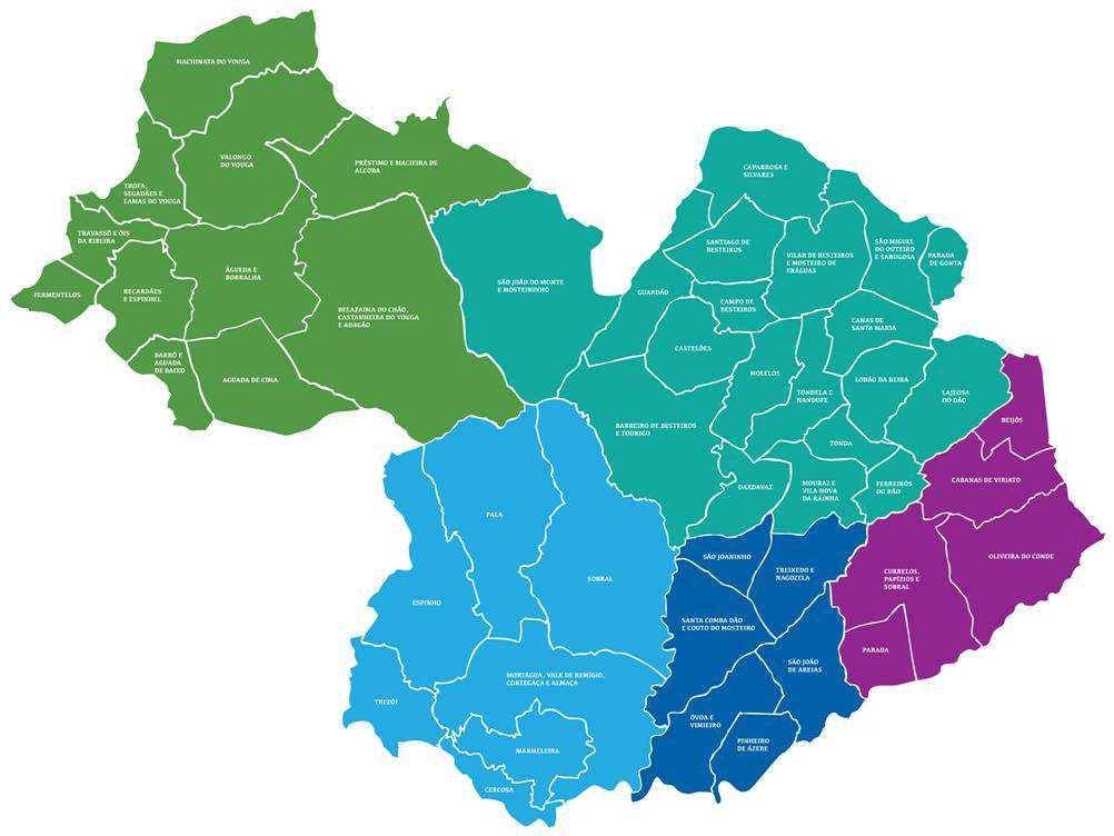 ADICES - Associação de Desenvolvimento Local TERRITÓRIO ZI ADICES: 5 CONCELHOS 1.186,54 km 2 107.714 habitantes 48 freguesias 90.8 hab/km 2 Águeda 335,3 km 2 47.