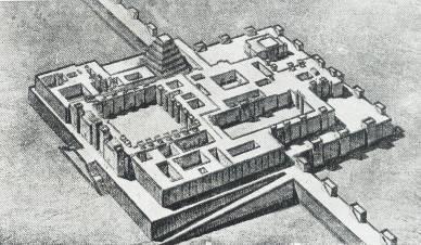 Torre piramidal, de base retangular Vários pisos sobrepostos, formados por sucessivos andares, cada um menor que o anterior. Construção característica das cidades-estado dos sumerianos.