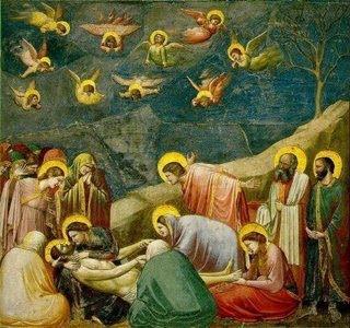 A LAMENTAÇÃO Giotto di Bondone "A Deposição de Cristo" ou "Lamentação pela