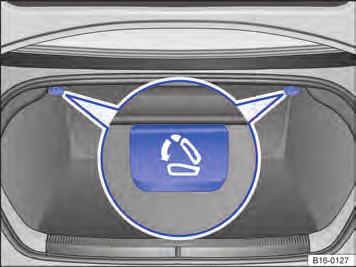 (continuação) Acomodar objetos pesados de maneira segura o mais fundo possível no compartimento de bagagem, antes do eixo traseiro.