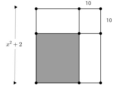 a + 7a 5 1a + 1a + a 6 9a + a + 9a 6 7a + a + a 7a + a = 7a + 7a a + a = 6 9a + a + 9a COMENTÁRIO: ( ) ( ) ( ) 1 A figura a seguir mostra um quadrado maior, de lado