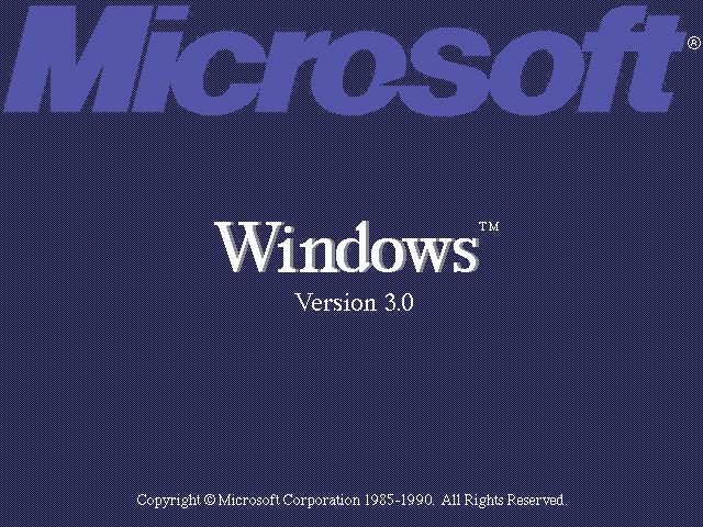 1990 Lançamento do Windows 3.