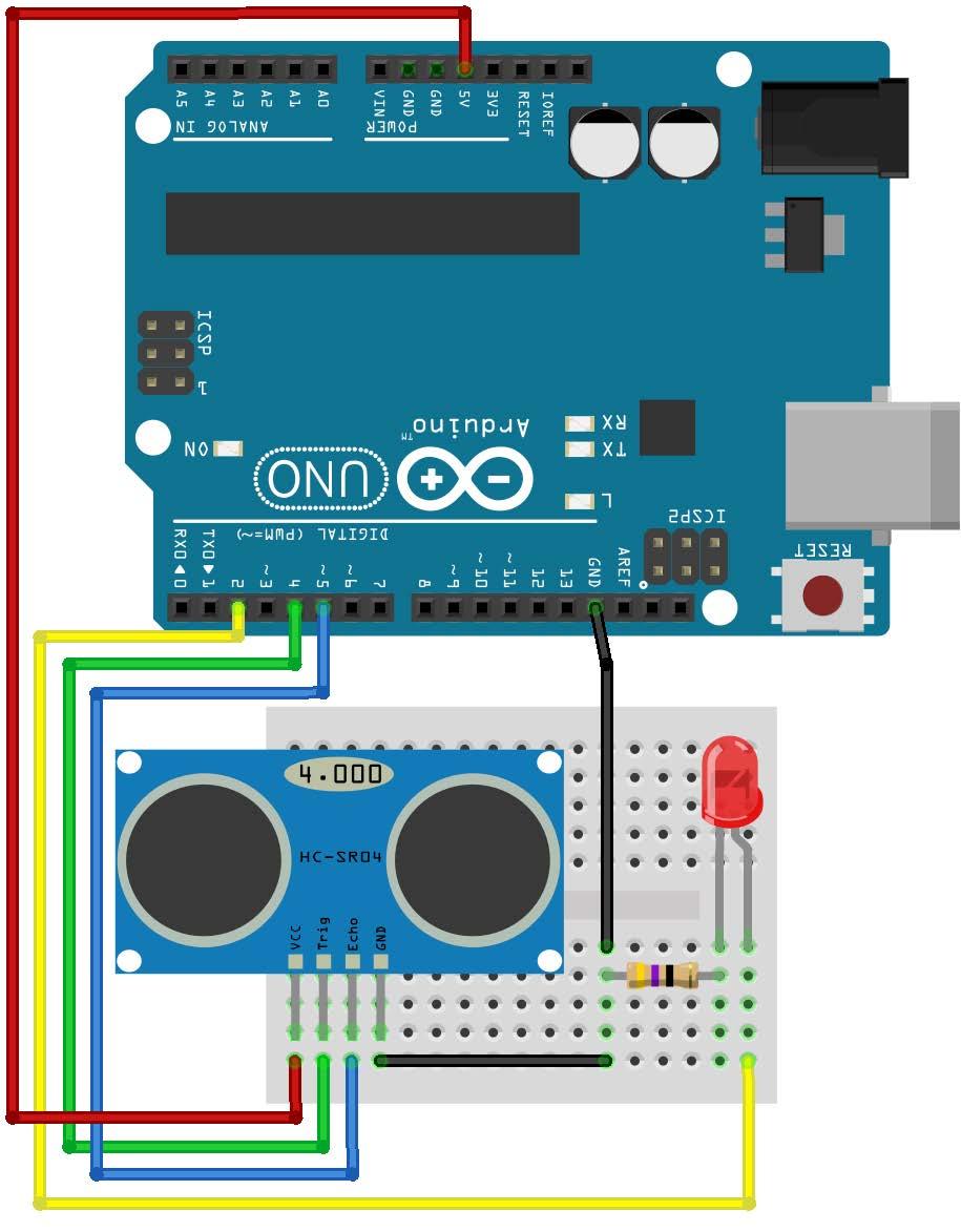 .. ); pinmode(pino_trigger, OUTPUT); //define porta 4 como pinmode(led, OUTPUT); //define porta 2 como digitalwrite(pino_trigger, LOW); //Pino trigger em baixa pinmode(pino_echo, INPUT); //define