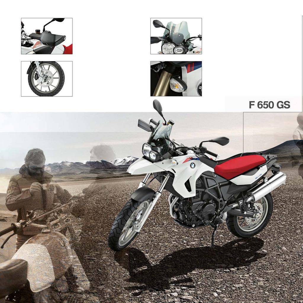 GS À vontade tanto nas estradas citadinas como nas estradas secundárias, a F 650 GS é uma moto verdadeiramente versátil. Fica sempre bem em qualquer terreno, mas o modelo de edição fica ainda melhor.