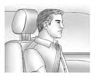 38 Bancos e dispositivos de segurança Apoios de cabeça Os bancos dianteiros do veículo têm apoios de cabeça ajustáveis nas posições externas do assento.