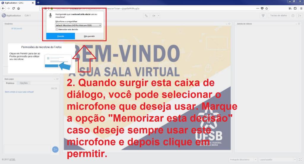 conectado ao computador será possível ouvir o que você falar no fone de ouvido,