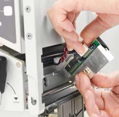 A unidade de impressão Markem-Imaje é a única livre de serviços de manutenção preventiva por até 24 meses.