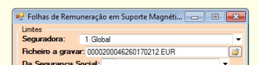 Mapa do Seguro em Suporte Digital Foi alterado o Ficheiro das Seguradoras para Incluir o código ISP e o Nº Apólice a