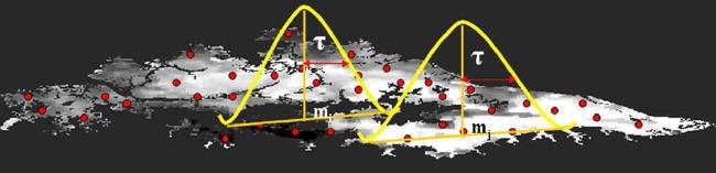 Estimador de Kernel Correlação espacial: dependente do número de pontos amostrais, bem como as suas localizações geográficas.