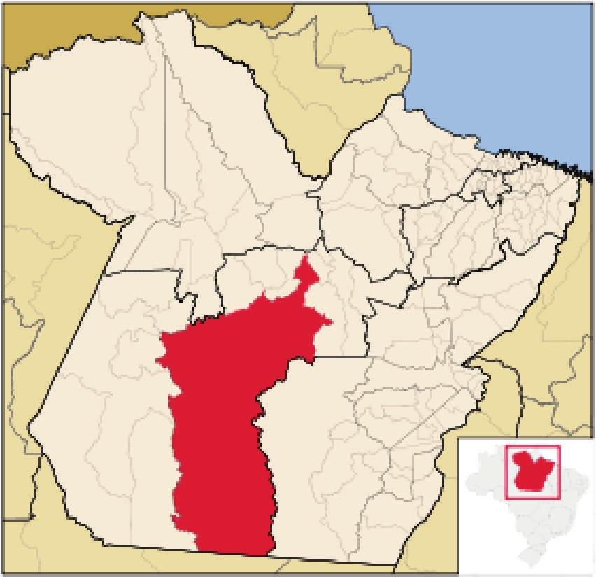 18 Demandas Tecnológicas para o Sistema Produtivo da Mandioca nas Microrregiões de Altamira e Santarém, no Estado do Pará Fonte: Censo (2010). Figura 2.