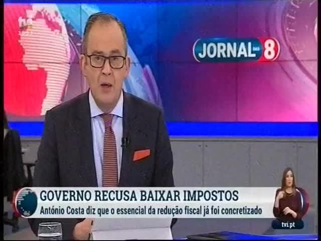 A2 TVI Duração: 00:01:05 OCS: TVI - Jornal das 8 ID: 75217547 29-05-2018 20:23 Governo