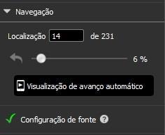 Na visualização em tablets ou telefones, altere a cor do plano de fundo selecionando Visualizar > Modo de cor e escolha entre Branco, Preto, Sépia ou Verde para confirmar a legibilidade do seu ebook