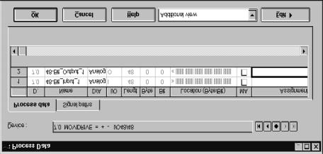 sistema de controle é feita com o menu de contexto "Process Data (Gerenciador de dados de processo)". 03718AXX Fig.