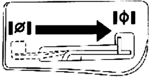 4. Puxe a corda do sistema de partida lentamente até sentir resistência depois puxe rapidamente. 5. Retorne a alavanca do afogador. 4.
