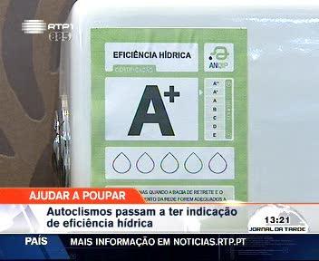 No que se refere concretamente à eficiência hídrica dos produtos (autoclismos, chuveiros, etc.