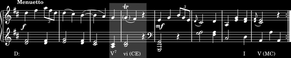 Cadências, Frases e Períodos 135 Exemplo 10-4 Bach, Befiehl du deine Wege Disco 1 : Faixa 29 A CAI em posição fundamental é certamente a mais conclusiva das três CAI, e você poderá verificar que