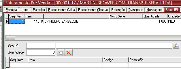 Aba Notas Referenciadas: 1) Tipo de Nota: Para a nota de devolução