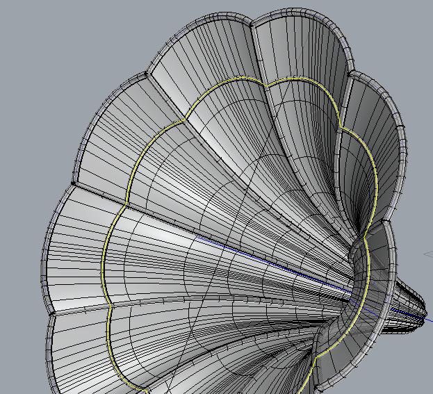 curva de perfil (profile curve) e