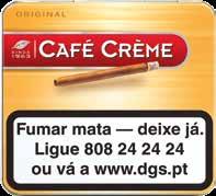 CIGARRILHAS AUGUSTO DUARTE REIS 60 ANOS NA COMPRA DE 2 MÓDULOS GAMA CAFÉ CREME REGULAR OFERTA DE: 1 cx Café Creme Mini c/10 3,40 P