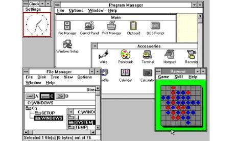 SISTEMA OPERACIONAL WINDOWS 3 (1990): A popularidade do Windows