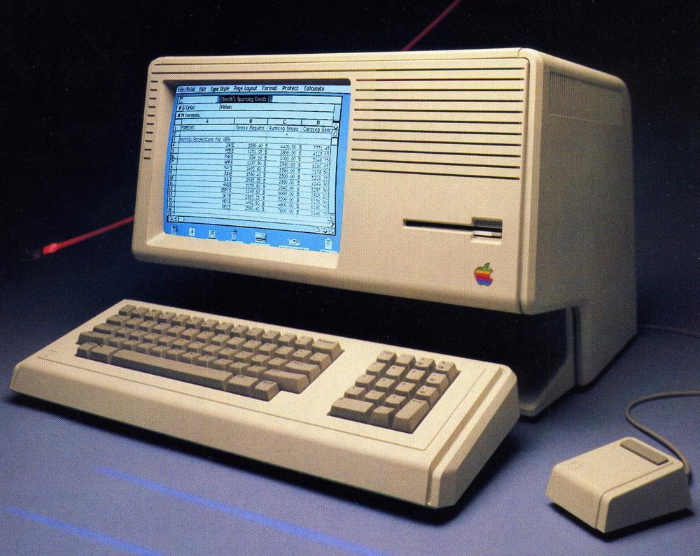 Apple LisaOS - Lisa 1983 O maior problema deste sistema operacional é a portabilidade, a Microsoft obteve maior sucesso porque desenvolveu seus sistemas com a