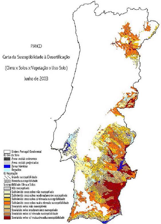 A área de sustentabilidade demográfica crítica é