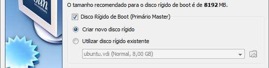 Figura 4 Finalizado a fase inicial, após definir configurações básicas da máquina virtual, aparecerá automaticamente o Assistente