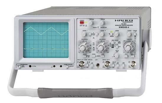 Osciloscópio Hameg 303-6 (manual) Equip.