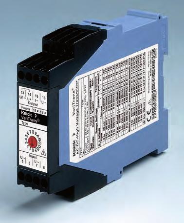 ProLine Tecnologia de Interface Transdutores para Alta Tensão CA/CC Transdutores para medição de sinais na faixa de Vin = 60 mvca até Vin = 10 Vca com RMS (valor eficaz) verdadeiro A Tarefa Em