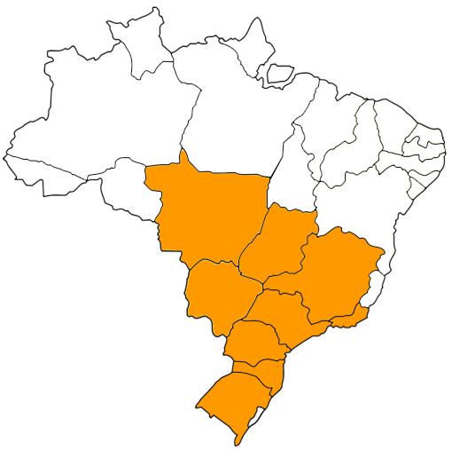 PRESENÇA GEOGRÁFICA O banco está presente em 21 cidades, com plataformas de negócios em nove estados brasileiros.