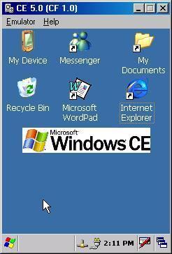 Versões - Windows CE Um trabalho que começou suas pesquisas em 1990. No começo, o sistema operacional e interface foram desenvolvidos separadamente.