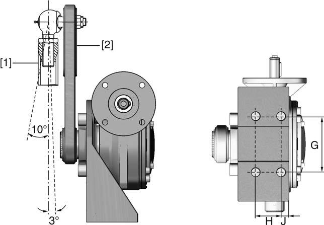 Montagem 2. Montagem 2.1. Instalar e fixar as caixas redutoras Perigo de esmagamento devido a peças móveis! Antes da montagem verificar se as relações de espaço são suficientes.