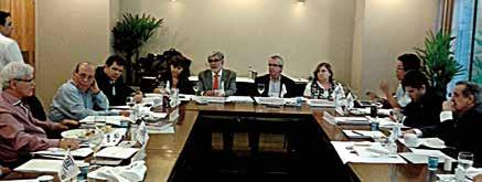 27 Reunião do CDG O Conselho de Diretrizes e Gestão (CDG) e a Diretoria do CBO realizaram sua primeira reunião conjunta de 2014 durante o Simpósio Internacional Moacyr Álvaro (Simasp) em 15 de