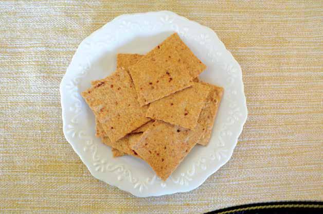 Linha Sal A linha de Biscoitos salgados une a funcionalidade das fibras alimentares ao sabor delicado de um biscoito crocante.