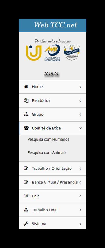 DESENVOLVIMENTO DO TRABALHO Na aba DESENVOLVIMENTO é possível encontrar: Normas para formatação de MONOGRAFIA e de ARTIGO CIENTÍFICO. Sugestões de sistemas AntiPlágio.