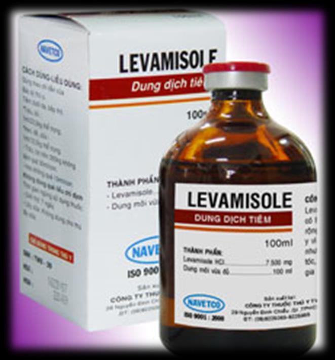 Levamisole Anti-helmíntico;