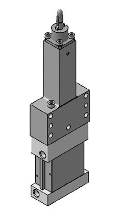 cilindro de placa CKU32 (Diâmetro do pino-guia: ø12) Tipo BAIXO Tipo ALTO 100 29 132,5 188,5 258,5 740