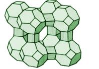 Zeólitas São polímeros cristalinos baseados em um arranjo tridimensional de tetraedros TO 4 (T = Si ou Al), ligados por átomos de oxigênio; Célula unitária cristalina Mx/n [(AlO 2 )x (SiO 2 )y].