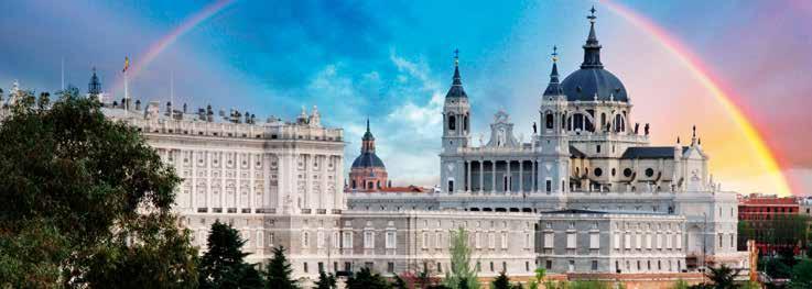 ST8405 LISBOA, MADRI E EUROPA IMPERIAL Catedral da Almudena e Palácio Real Madri ST8405 25-2.955 $ ST8406 22-2.