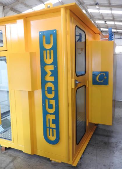 A SOLUÇÃO COMO FUNCIONA Neste fornecimento, as cabines ERGOMEC CAB 20 foram projetadas com a linha de posto