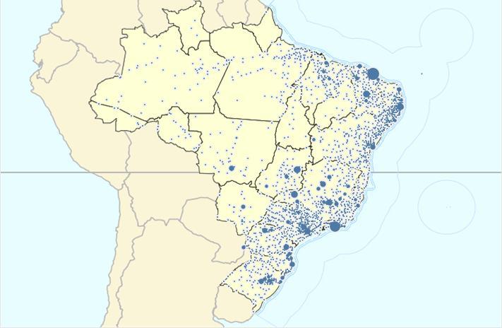 Potência Conectada à Rede por Município - kwp Fonte: Aneel 1º Rio de Janeiro (RJ) *2º Trimestre de 2017 considerado até final de Maio de 2017 Rio de