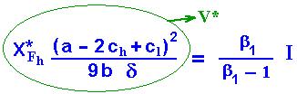 Onde β 1 > 1 é raiz da equação 0,5 σ 2 β 2 + (r δ 0,5 σ 2 ) β r = 0. Se X X* Fh, o valor do líder é igual ao valor de exercício simultâneo.