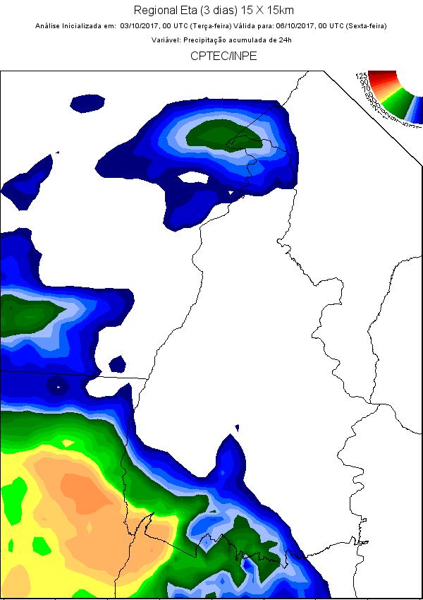 PREVISÃO DO TEMPO E MONITORAMENTO: PREVISÃO DE CHUVA.